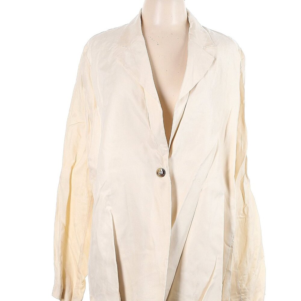 NWT MEDIUM ASTR the Label unlined no vent notched lapel Miami Vice/ Armani